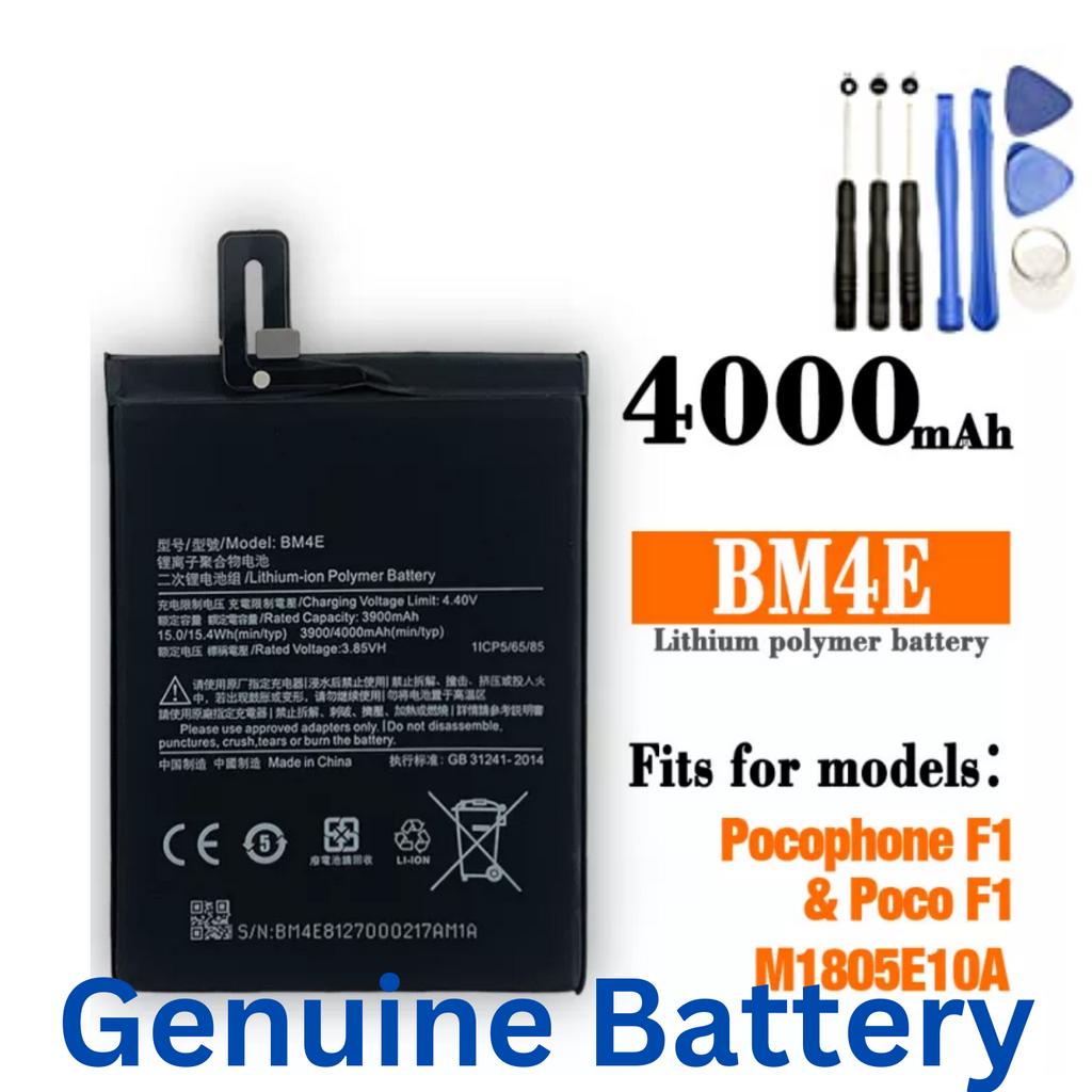 Bm4e Original Replacement Battery For Poco Phone F1 Bm 4e With Free Tools Shopee Philippines 0763