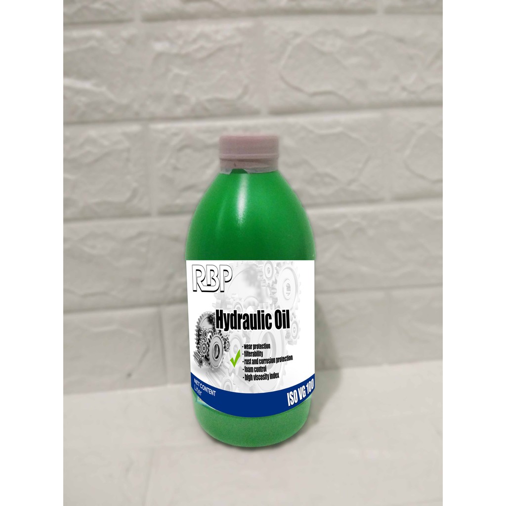 Hydraulic Oil ISO VG 100 RBP (Liter) Shopee Philippines