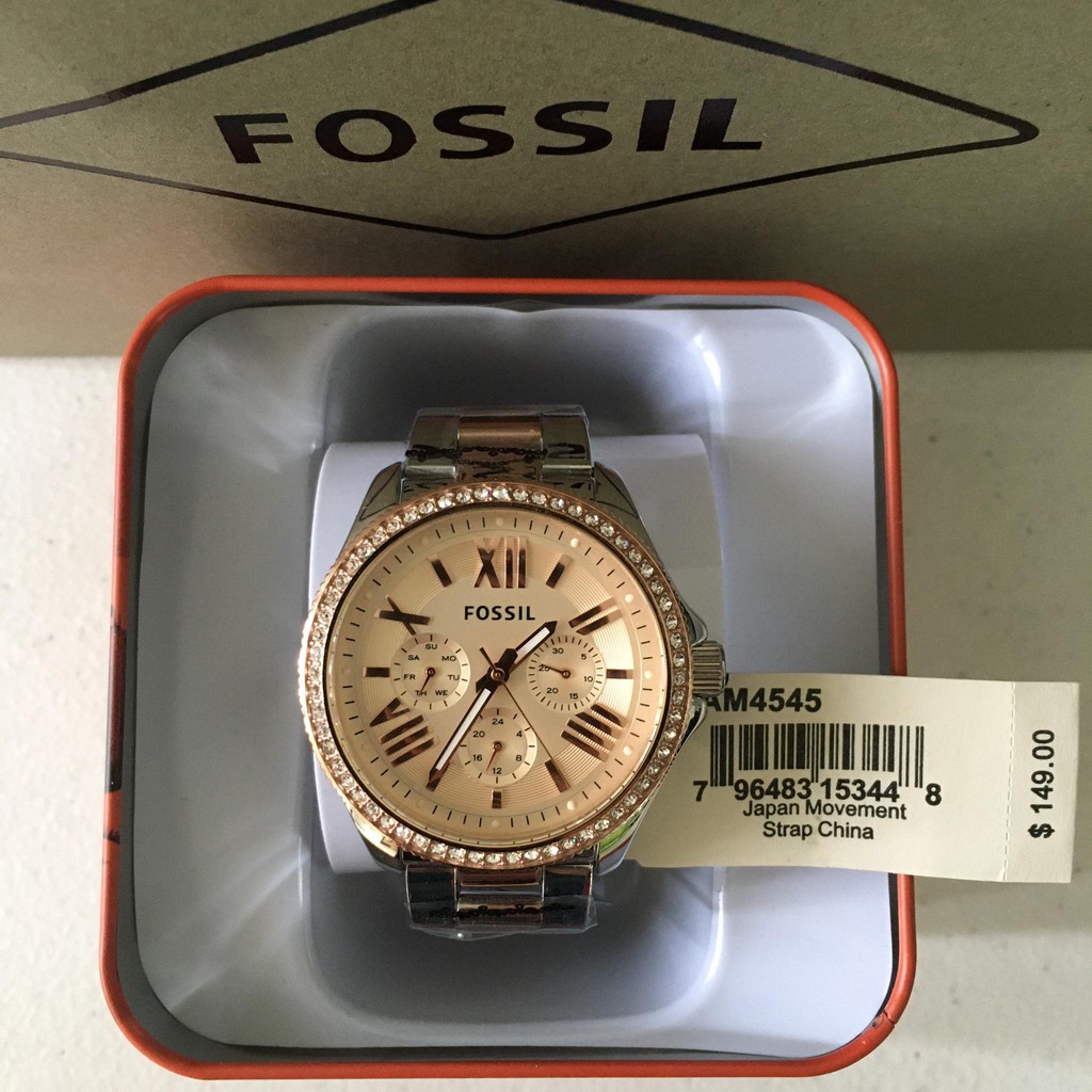 Authentic fossil watch price hot sale