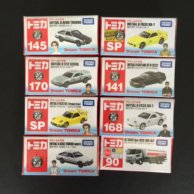 Takara tomy cheap initial d set