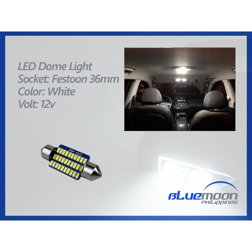 LED Dome/Map/Reading Light Festoon 36mm | Shopee Philippines