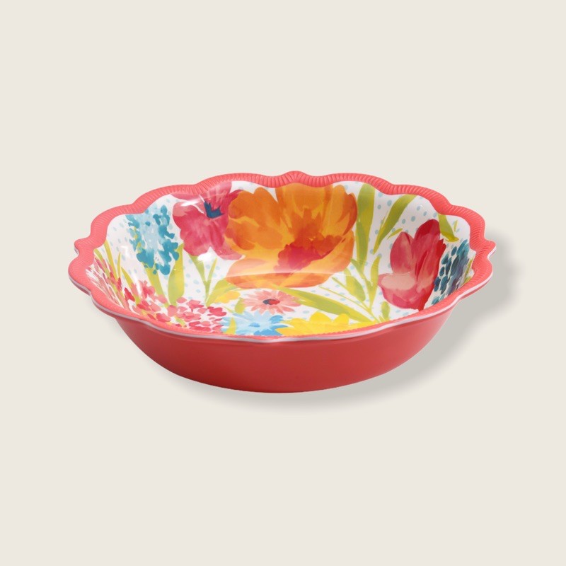 Pioneer woman melamine outlet bowls