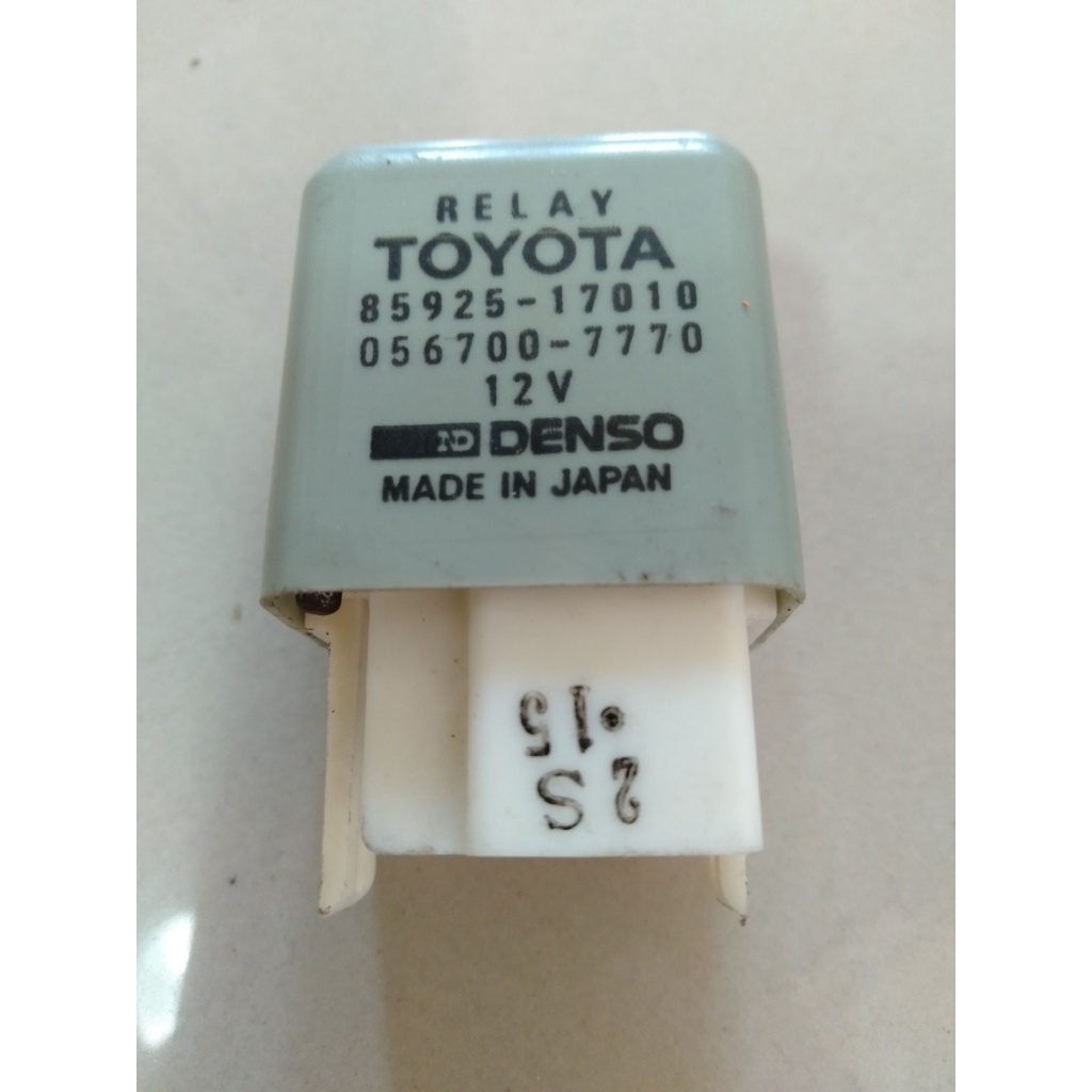Air Conditioner Relay TOYOTA TIGER Taiga 5 Legs 12v Real Gray 2nd Hand ...