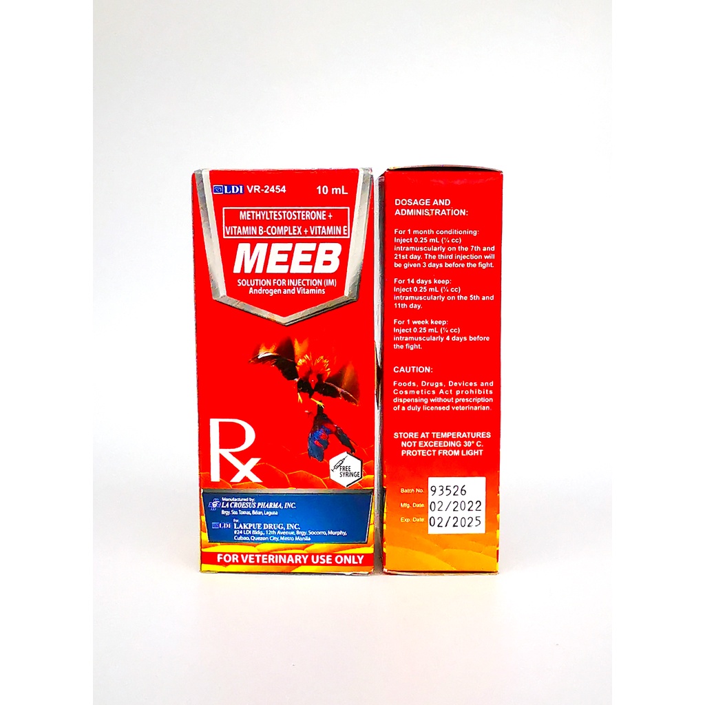 MEEB 10ml Injectable LDI (expires 2025) Shopee Philippines