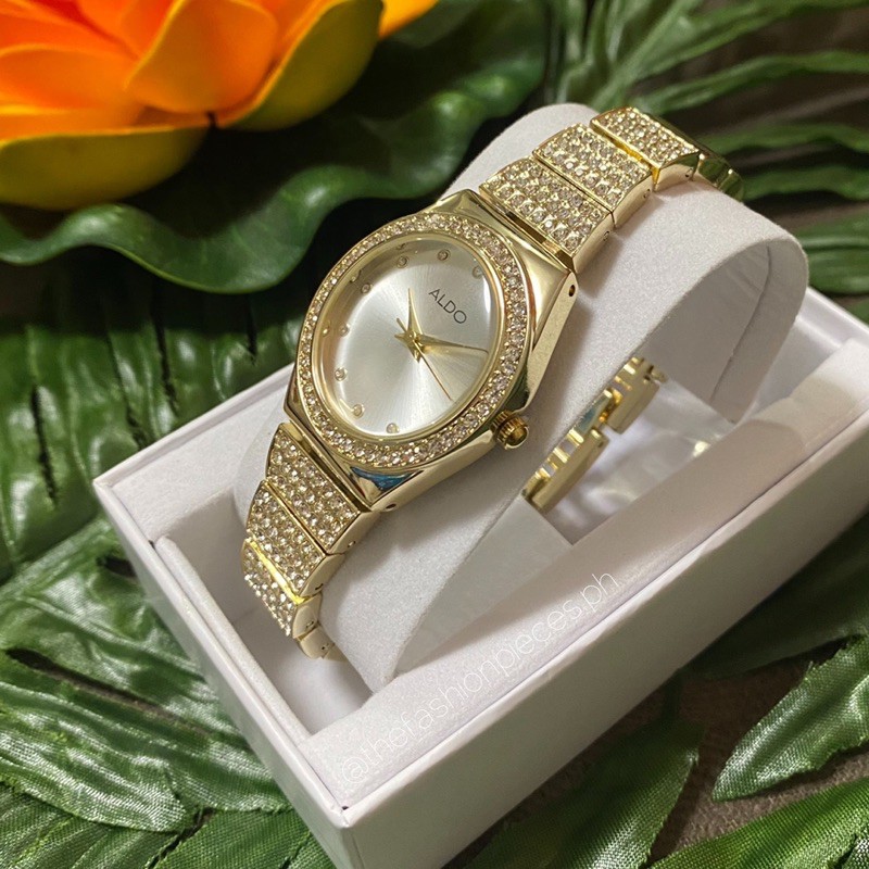 Authentic ALDO Ladies Quartz Watch Tilmore Gold Shopee Philippines