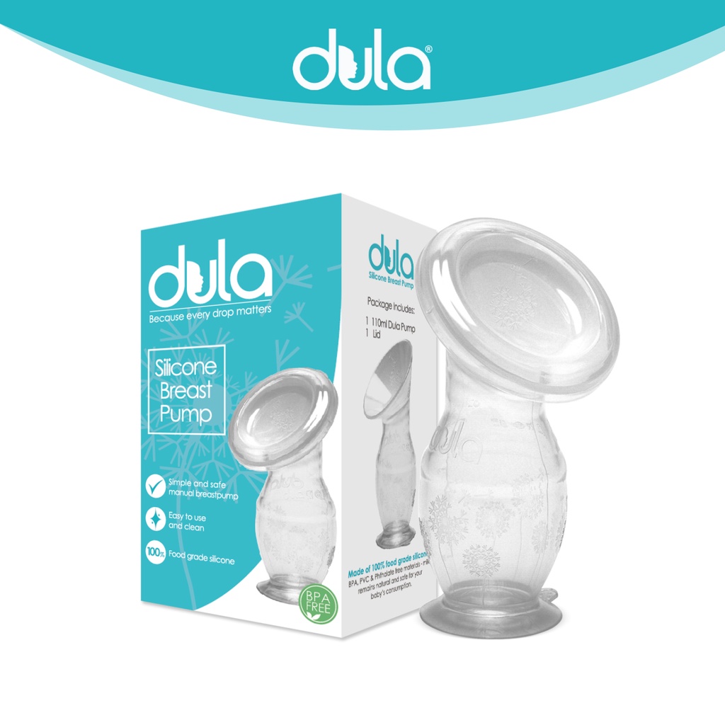 Dula Silicone Manual Breast Pump with Lid and Suction Base Shopee Philippines