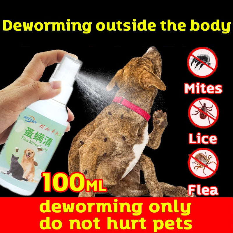 tick and flea spray Dog spray for ticks and fleas remover for dog Anti