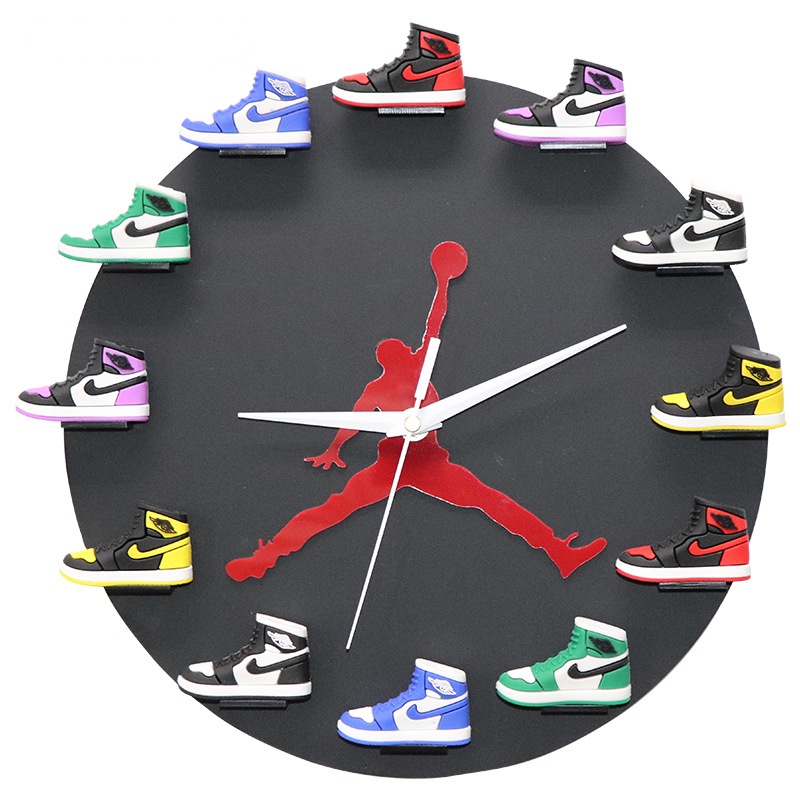 New 3D Clock Trapeze Basketball Shoe Simulation Model AJ1 AIR JORDAN ...