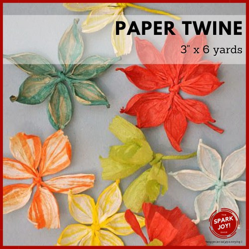 Paper twine 3x6 yards thick quality DIY crafts or gift wrapping