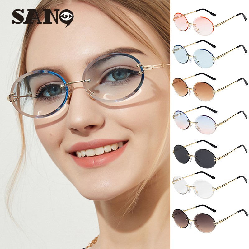 Frameless sunglasses outlet women