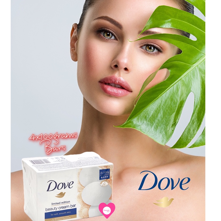 Dove Original Beauty Cream Bar Soap 4 X 100g Shopee Philippines