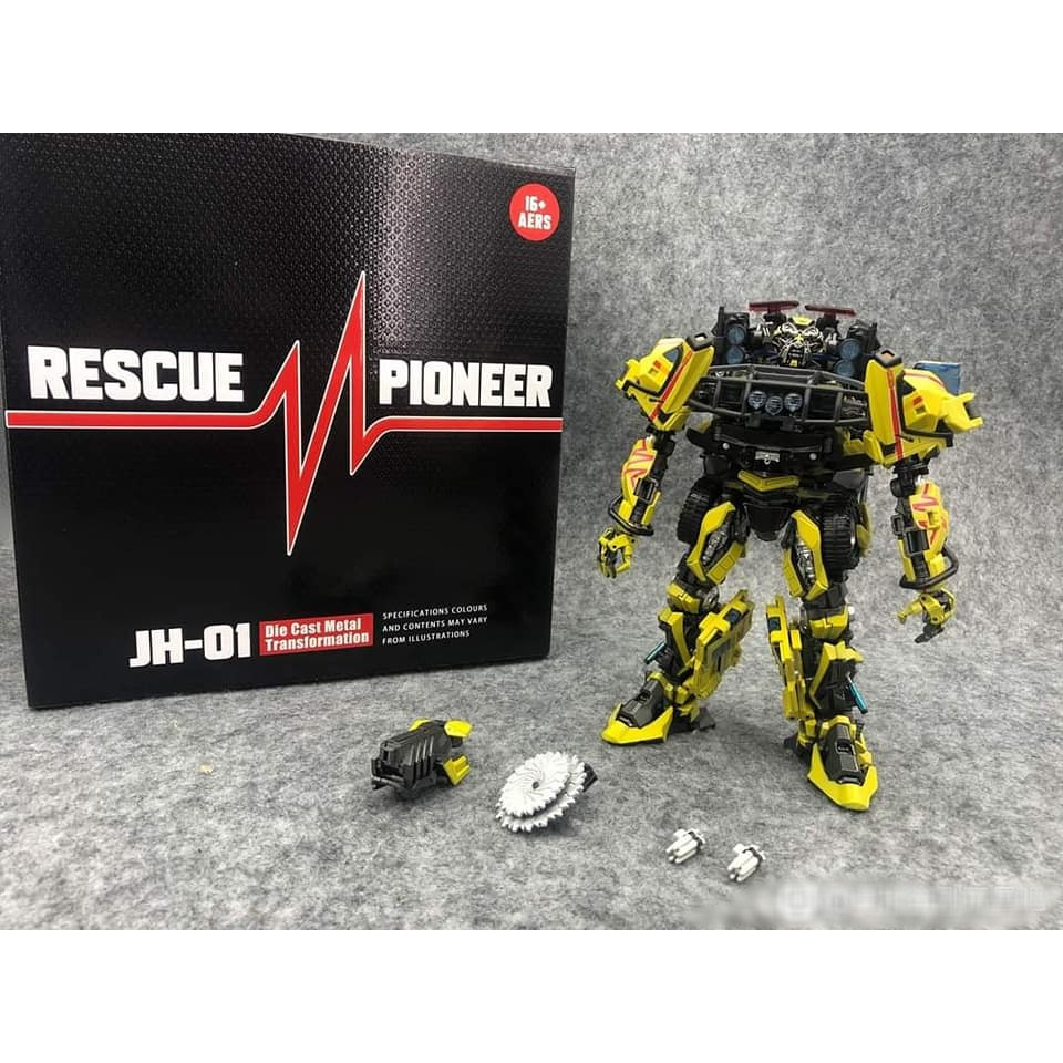 RESCUE PIONEER JH-01 Rescue Pioneer MPM11 Ratchet Transforming