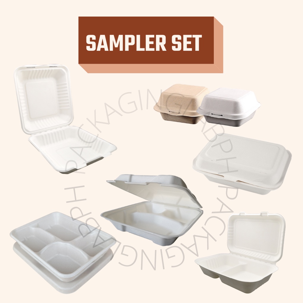 Sugarcane Clamshells - Sampler Set | Shopee Philippines