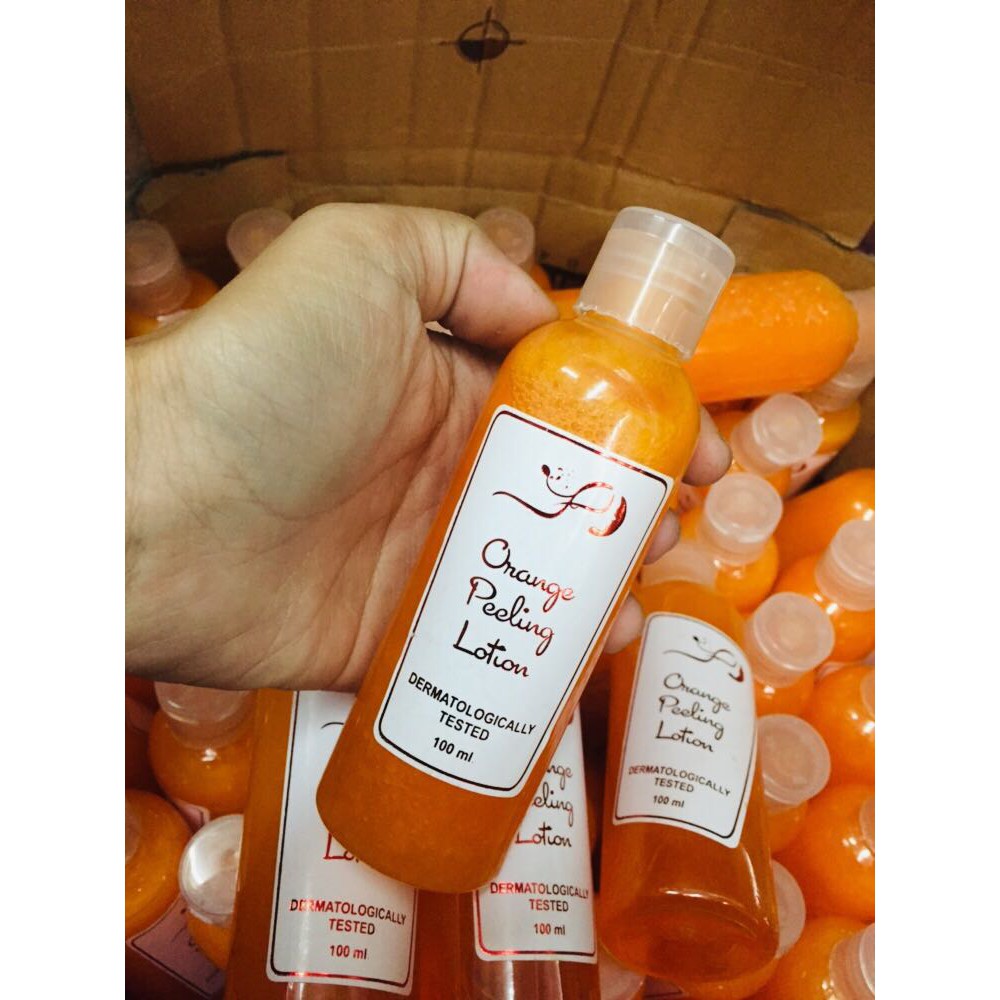 QY Orange peeling lotion Shopee Philippines