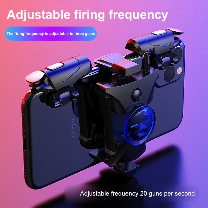 New Metal Gamepad Joystick For PUBG Joypad Trigger Fire Button Aim L1R1 ...