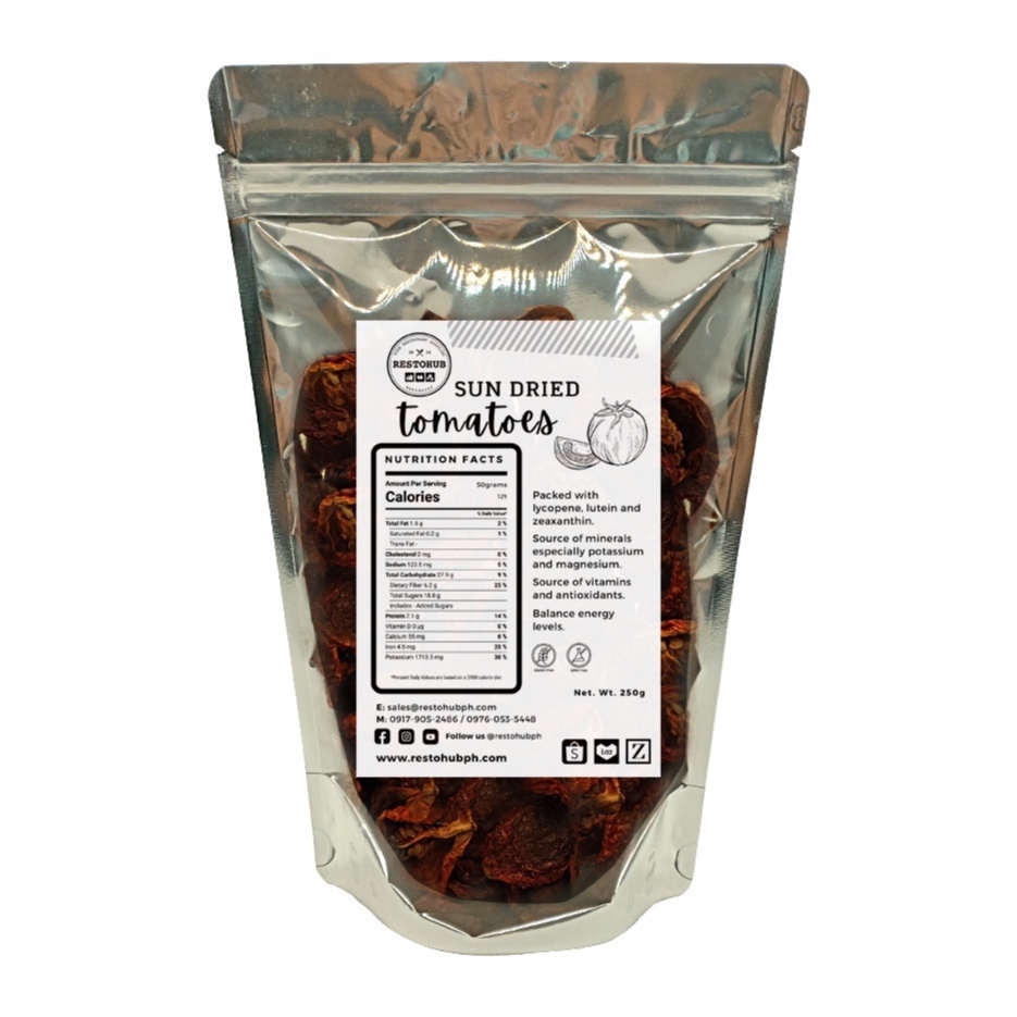 Restohub Xclusives ( Exclusives ) Sundried Tomatoes Keto Shopee Philippines