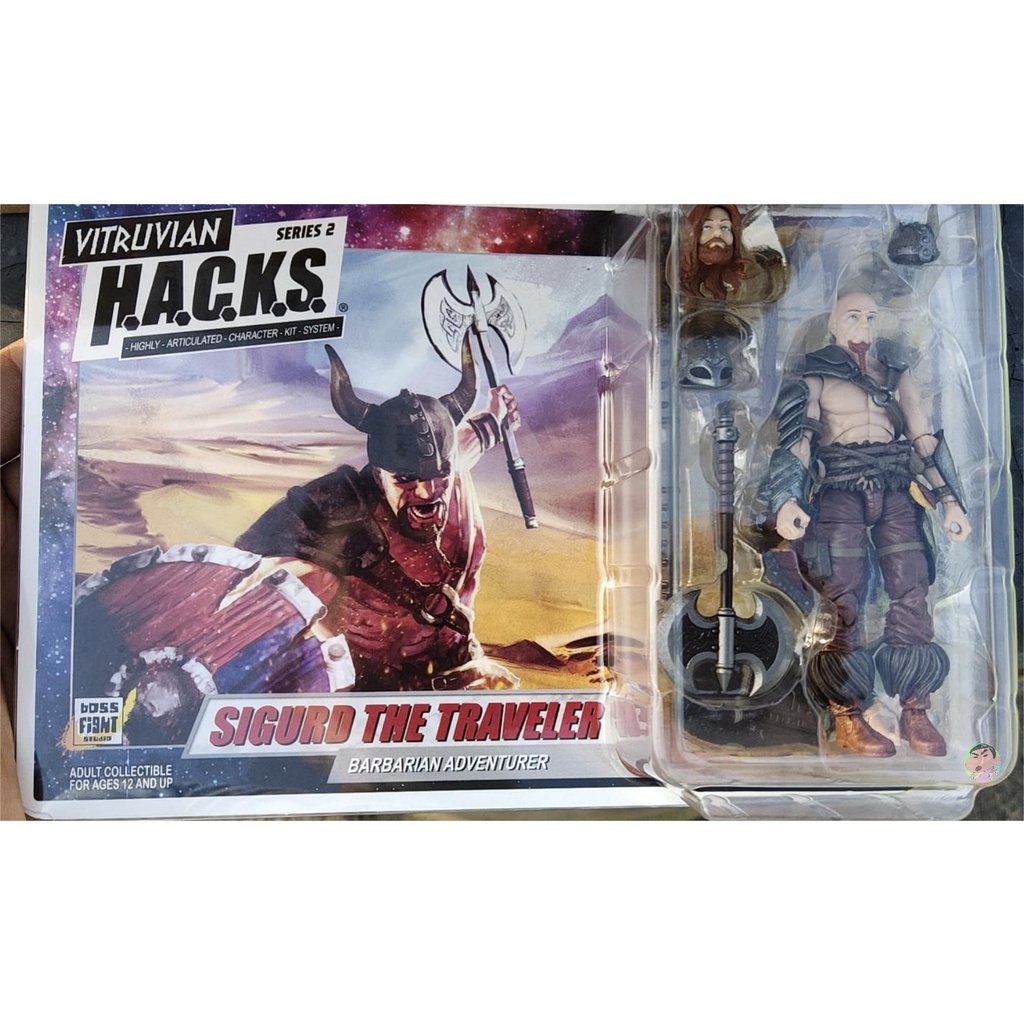 Boss Fight BFS 1/18 Barbarian Adventurer Action Figure | Shopee Philippines
