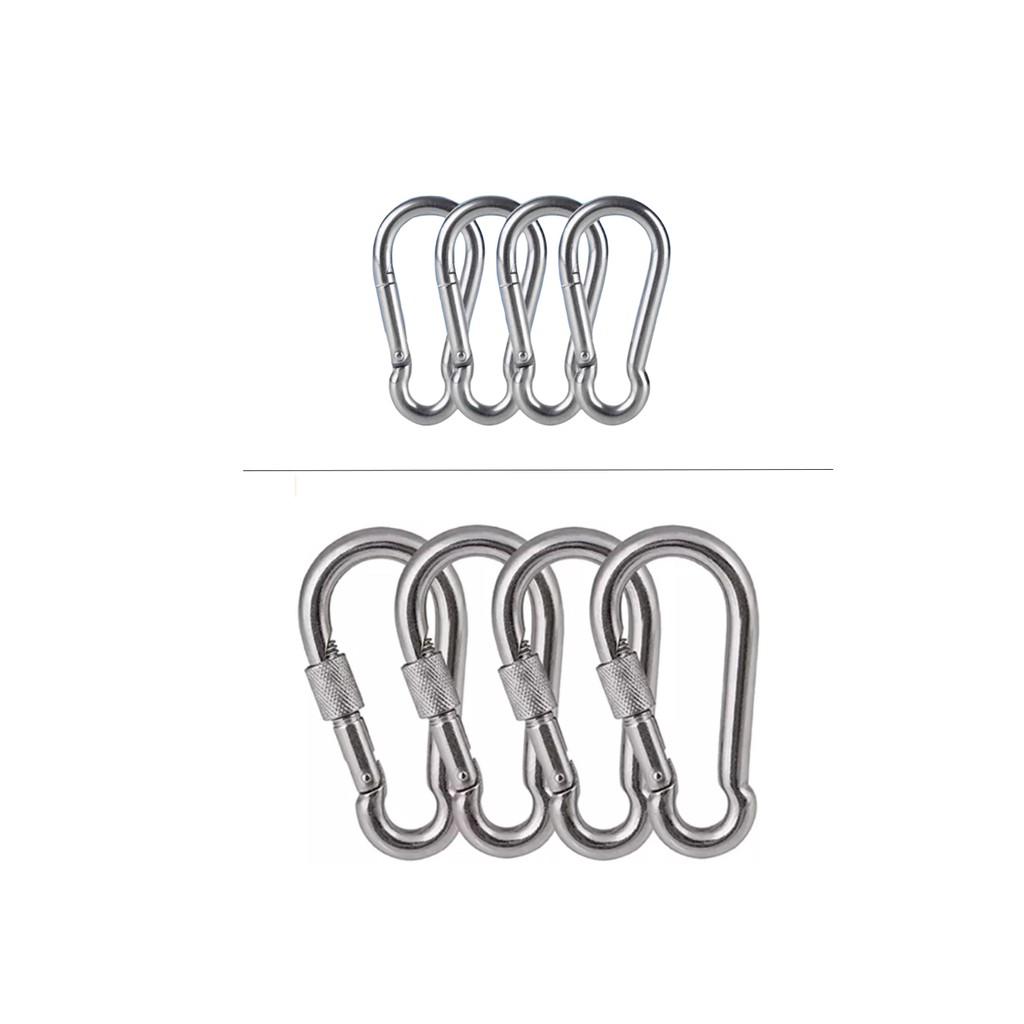 Carabiner Snap Hook Keychain Quick Link Lock Buckle Safety Buckle Shopee Philippines