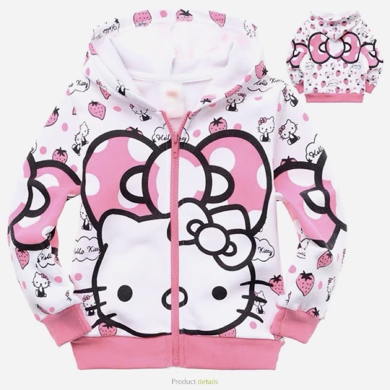 Hello Kitty Jacket for Kid's 5-12 yrs