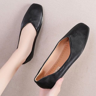 Black flat shoes outlet sale