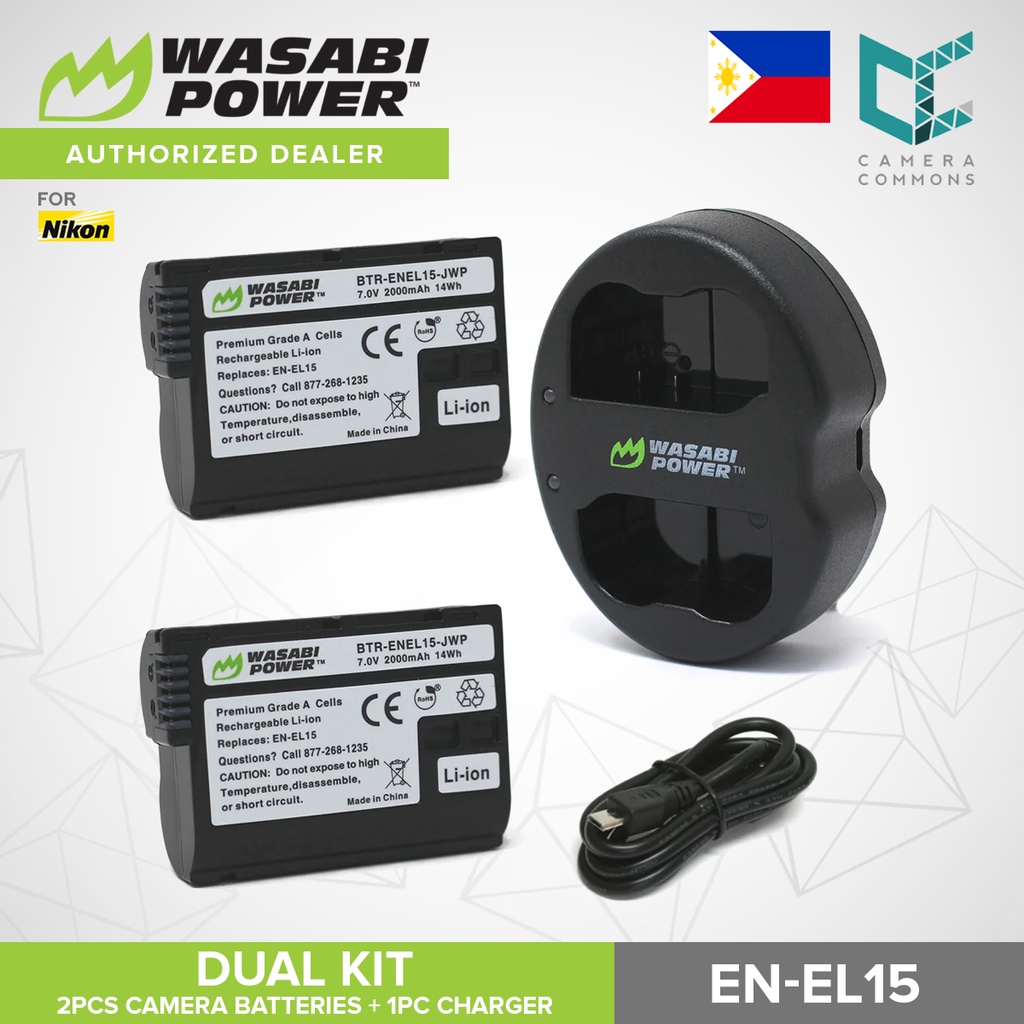 Cargador Dual Para Nikon EN-EL15 Con Pantalla Digital, Banco De Energía 12400 MAh Y Carga Rápida PD/QC – Ideal Para Fotógrafos Viajeros