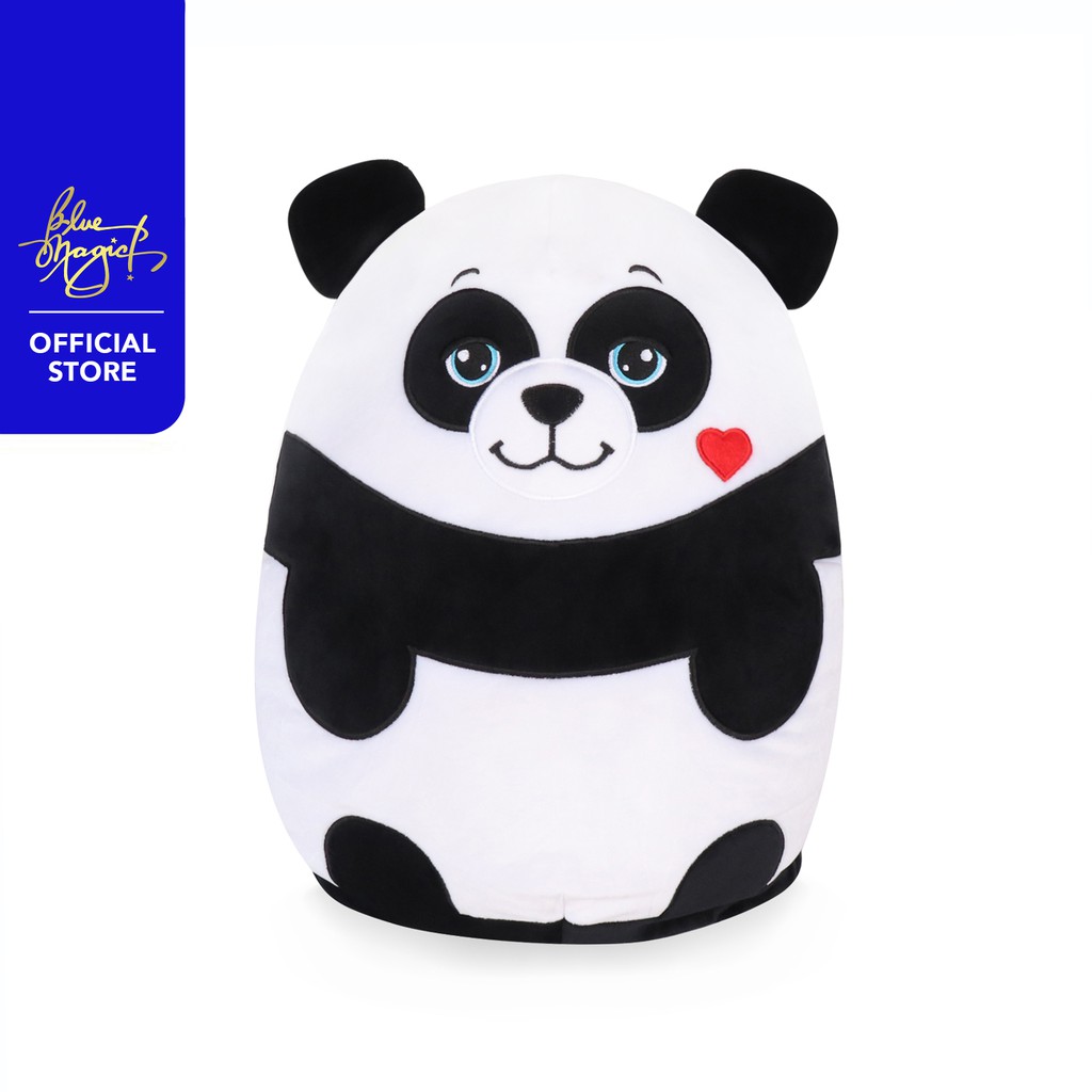 Blue magic panda pillow sale