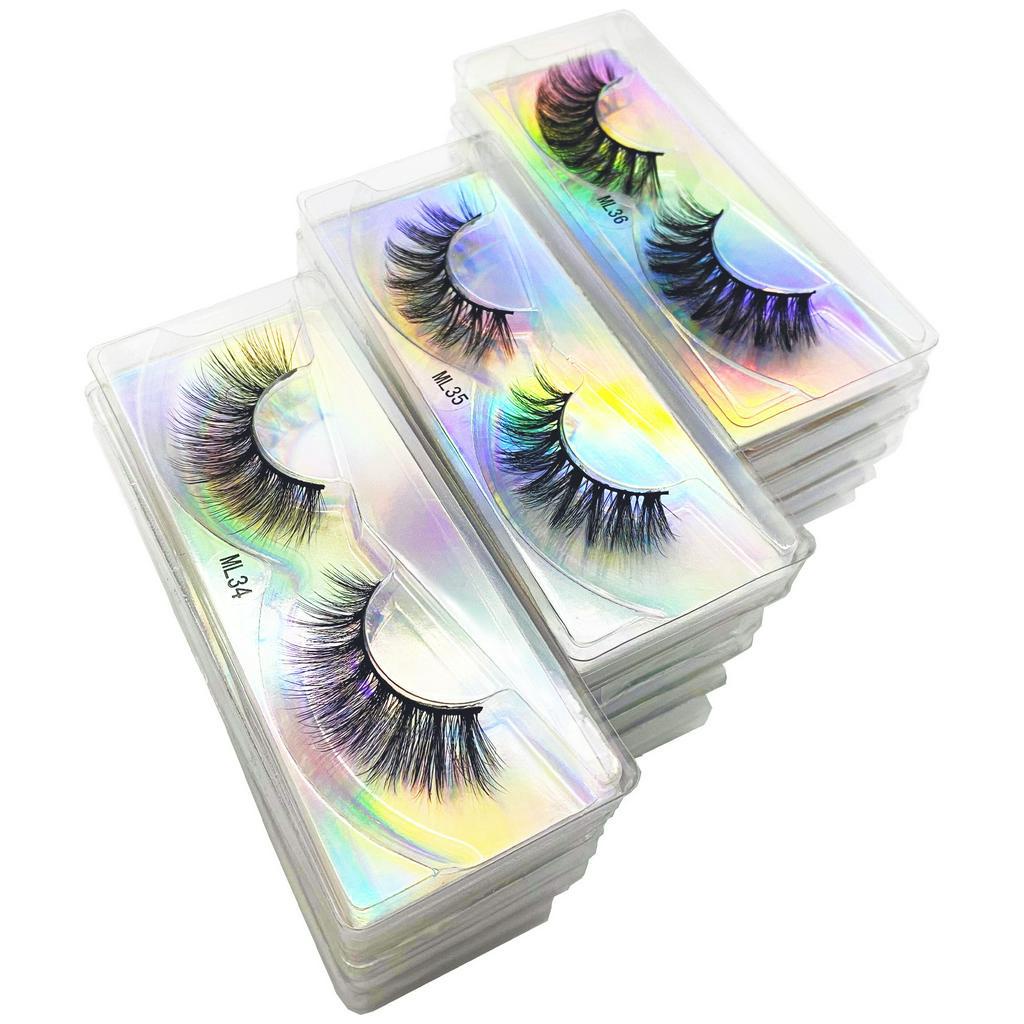 Mollie Lipper Mink Lashes Wholesale Fluffy False Eyelashes Natural Lash ...