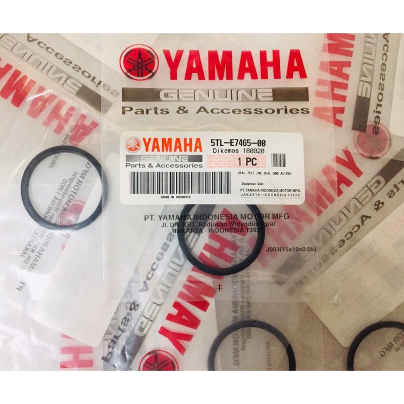Genuine Torque Drive Oring / Oil Seal MIO SPORTY, AMORE & SOULTY