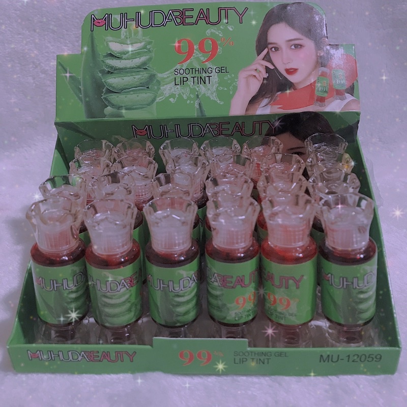 24 pcs lip tint set Korean Tint Water Candy Tint Cheek And Lip Tint