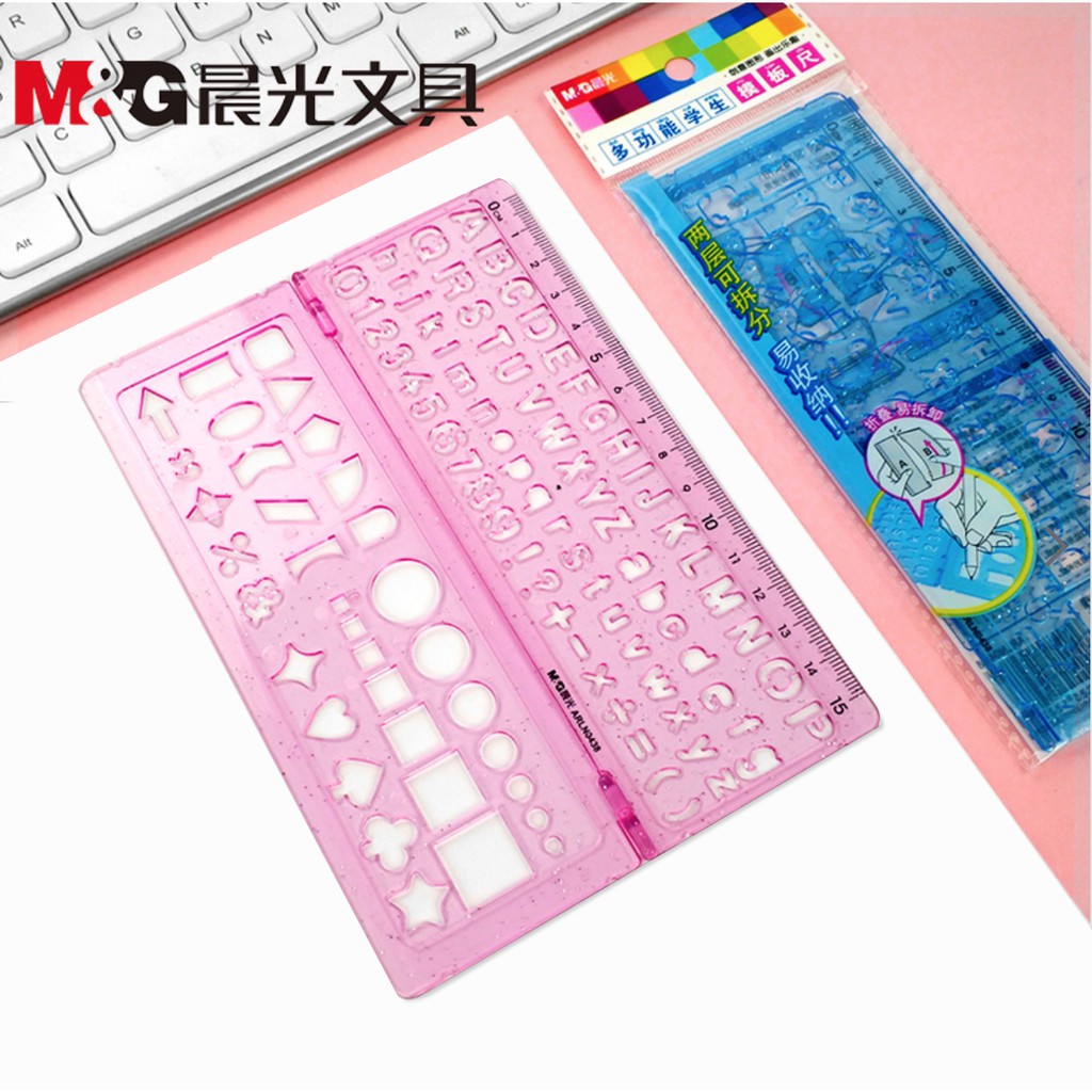 M&G Ruler ARLN0438 Have A-Z Template | Shopee Philippines