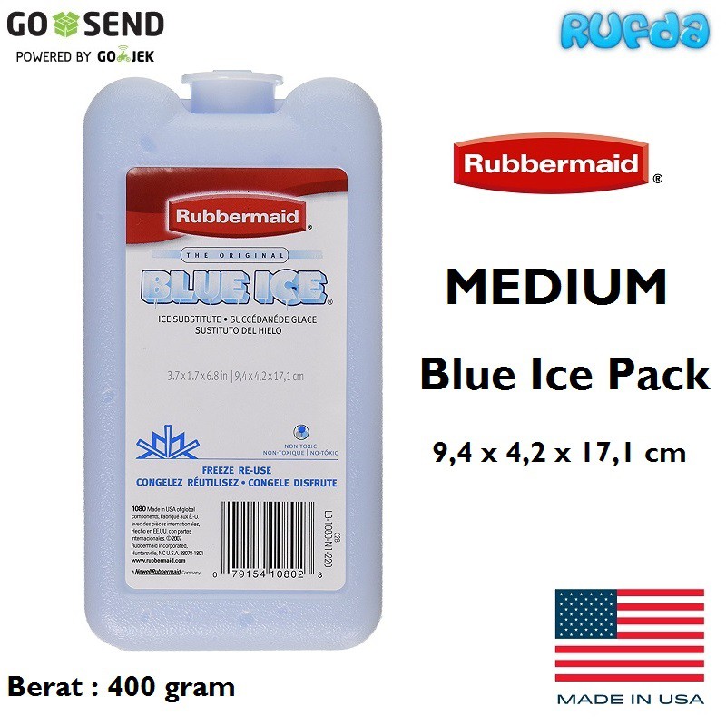 (MEDIUM) Rubbermaid Blue Ice Pack Shopee Philippines