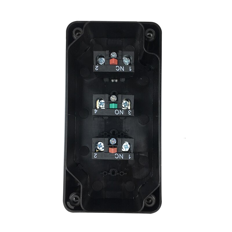Three-position emergency stop button control box Waterproof switch box ...