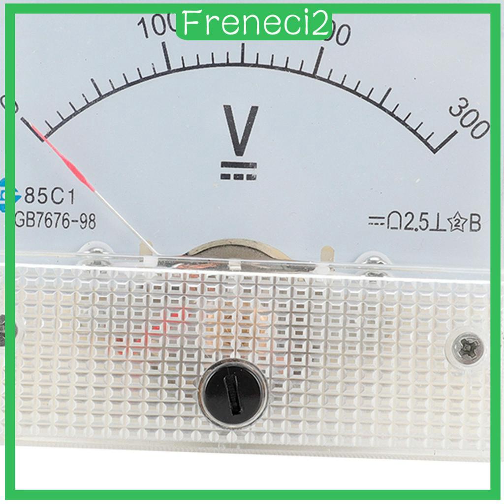 FRENECI2] 85C1 Analogue Panel Meter Volt Voltage Gauge Analog Voltmeter DC  0-20/30/50/100/300/500 V