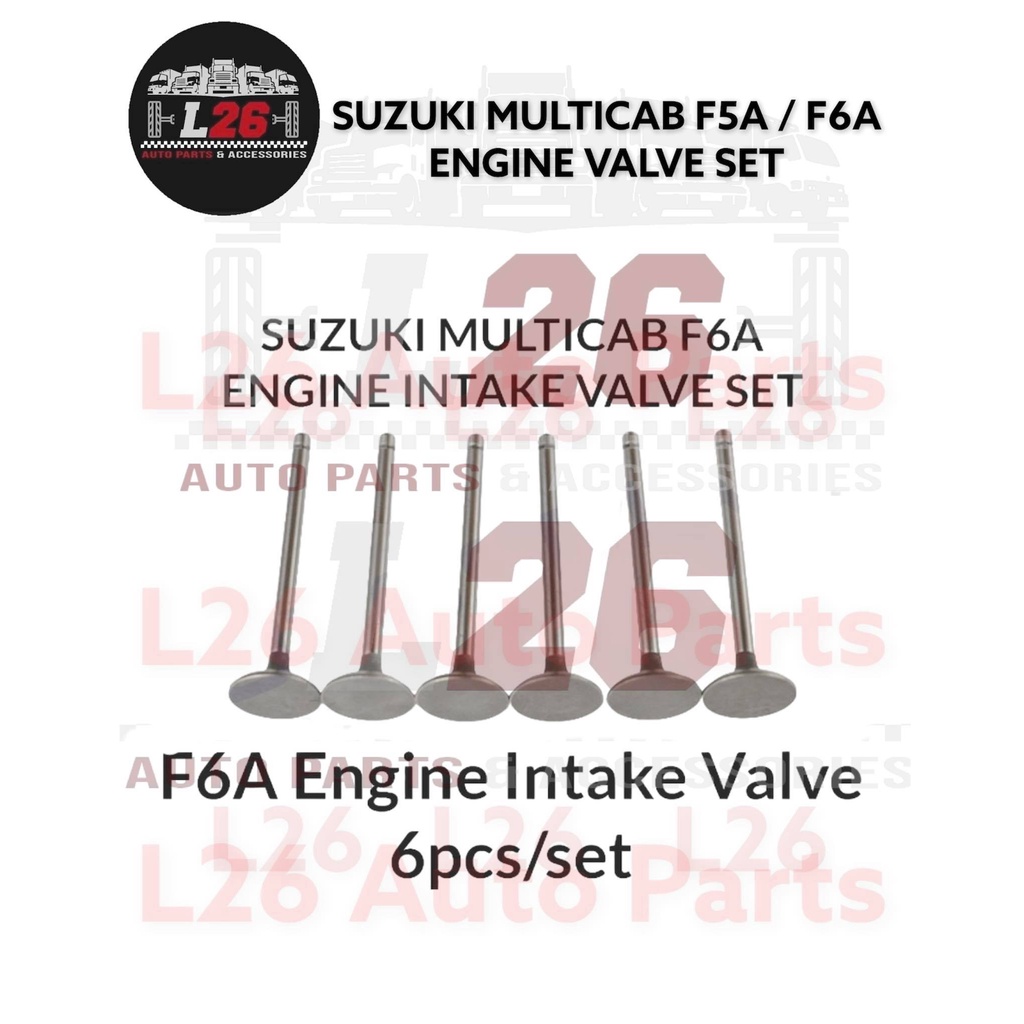 SUZUKI MULTICAB F5A / F6A INTAKE ENGINE VALVE / EXHAUST ENGINE VALVE ...