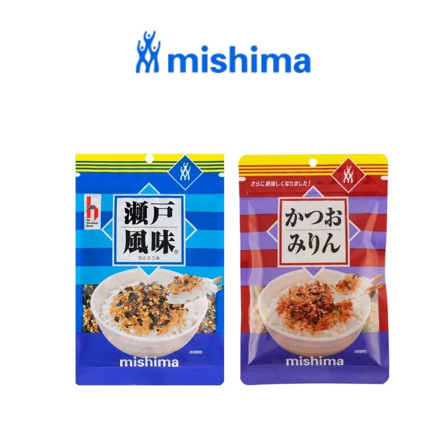Mishima Katsuo Mirin Seto Fumi Furikake 40g Japanese Rice Seasoning 三島