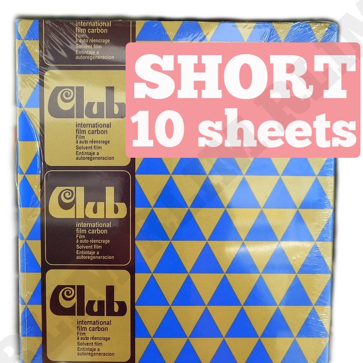Club Carbon Paper Film Blue Legal 10s