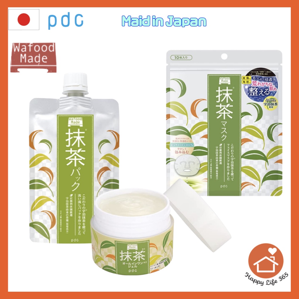 【Direct from JAPAN】PDC Wafood Made Uji Matcha Pack / Matcha Mask ...