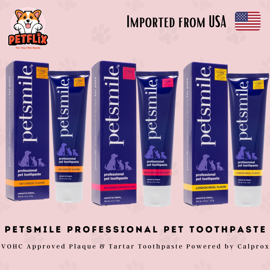 Petsmile VOHC Approved Plaque & Tartar Natural Professional Pet