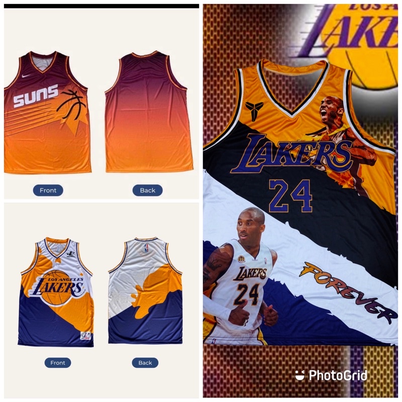 FABS APPAREL LAKERS FULL SUBLIMATION JERSEY SANDO FOR MEN Shopee Philippines