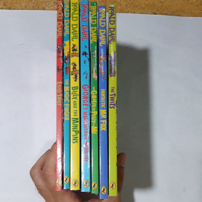 Novel import By 7 Roald Dahl Price For Old School | Shopee Philippines