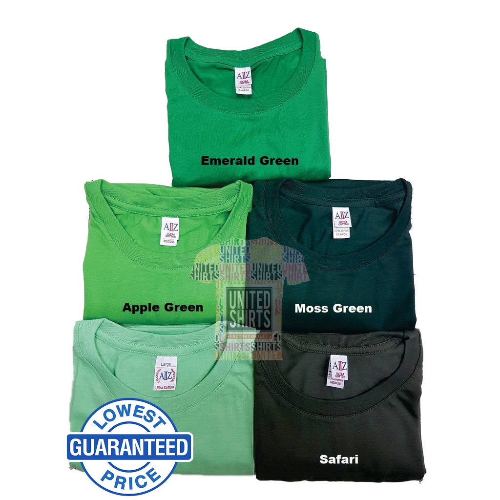AIIZ / A2Z Ultra Cotton Plain Shirt UNISEX | Shopee Philippines