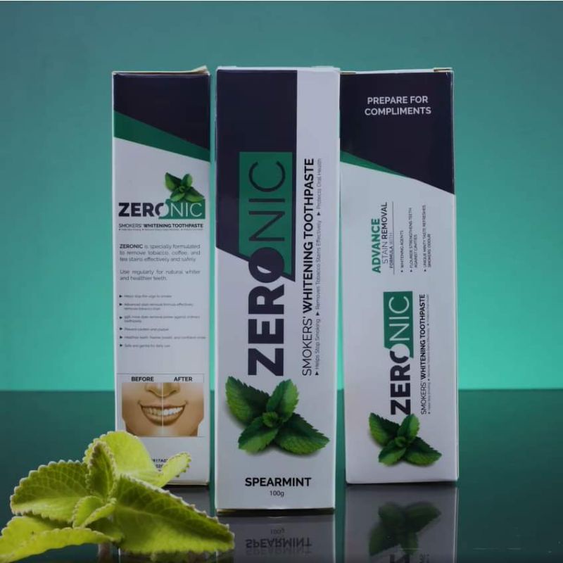 ZERONIC ADVANCE (smokers whitening toothpaste) Shopee Philippines