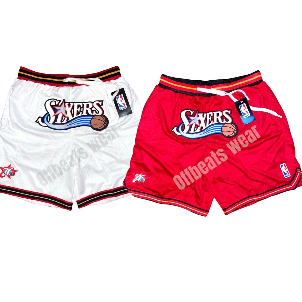 Sixers best sale retro shorts