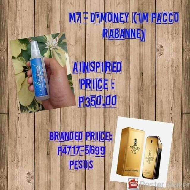 M7 discount perfume price