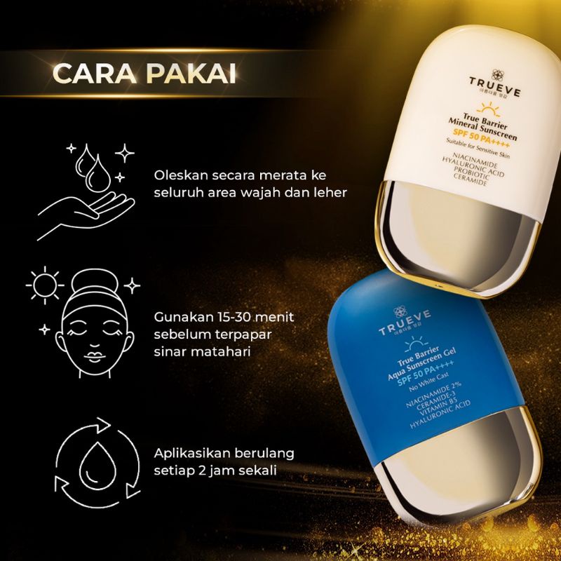 Trueve Sunscreen Barrier Aqua Gel 30g | Shopee Philippines