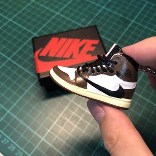 Travis Scott x J1 High Mocha Mini Keychains Shopee Philippines