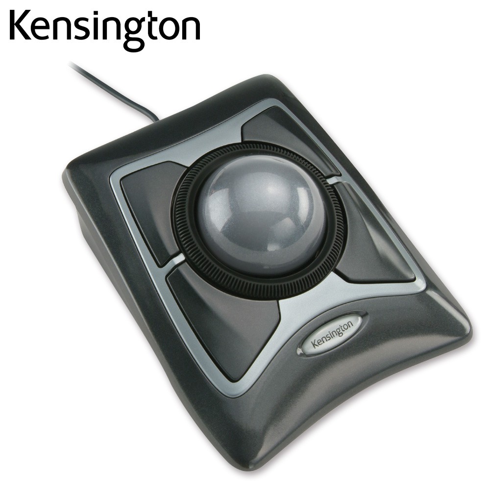Kensington Original Expert Trackball Mouse USB Wired Optical with