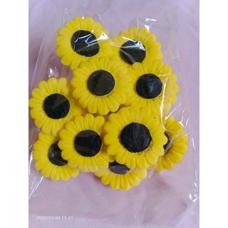 Sunflower Bumble Bee Baby Shower Cake Topper Yellow Peony Baby on