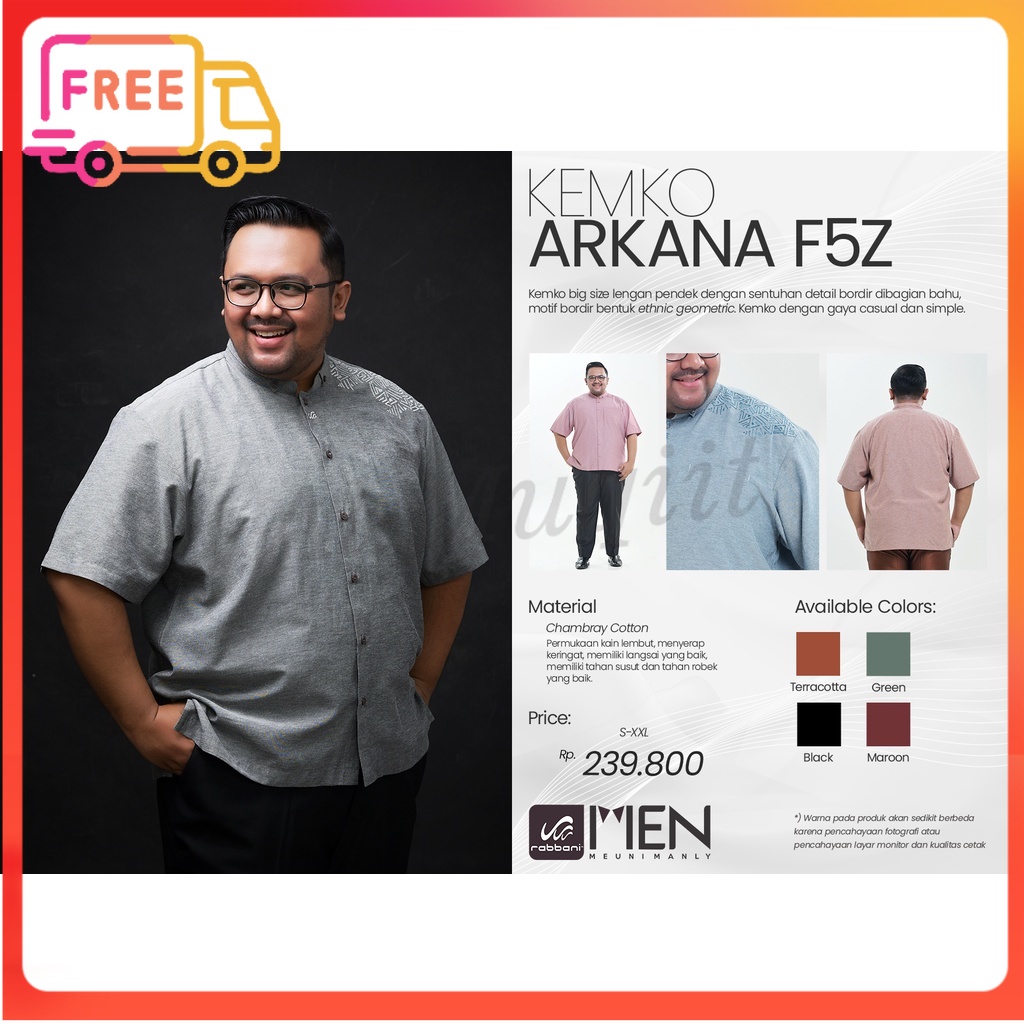 Rabbani kemko Arkana F5Z rabbani/big size/kemko rabbani father size ...