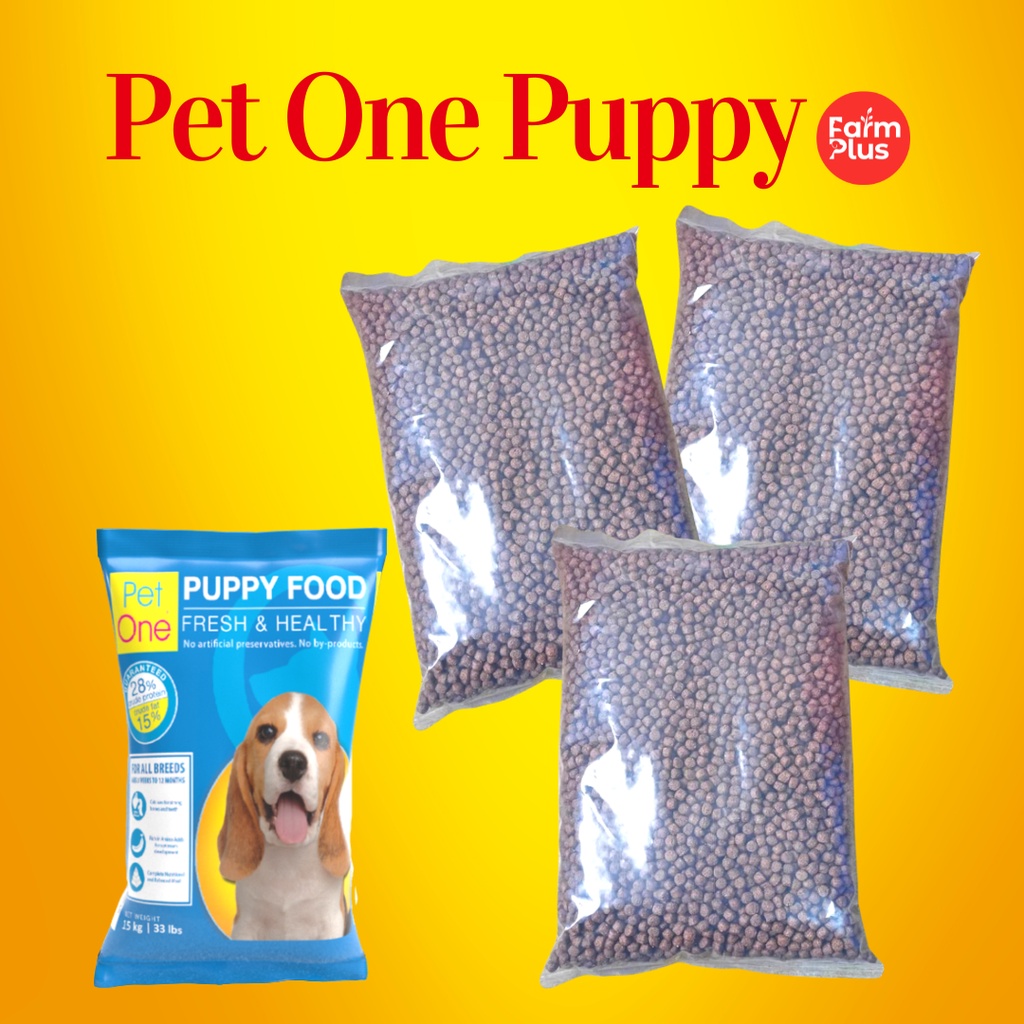Pet One Puppy Dry Dog Food 1kg (repack) Shopee Philippines